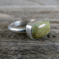Clay Canyon Variscite and Sterling Silver Ring